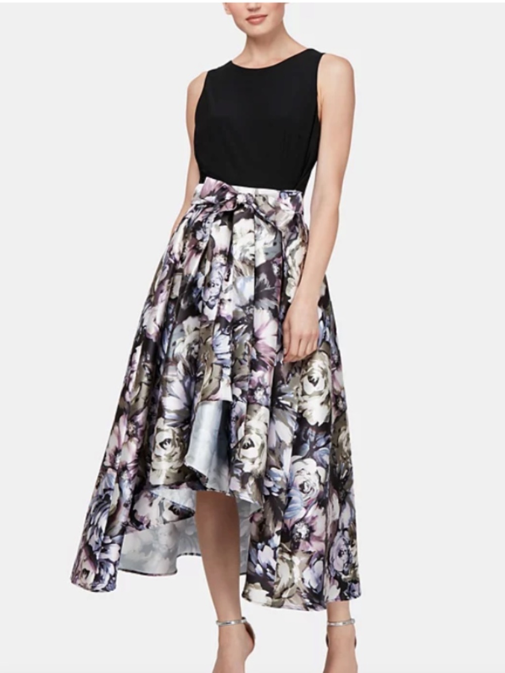 NWT SL High-Low New York Floral Dress